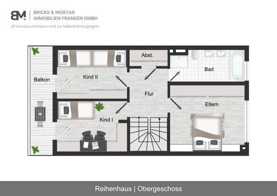 Grundriss-Animation OG