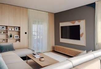 Wohnbereich Visualisiert