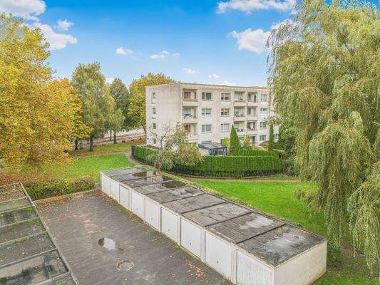 Eigene Garage in unmittelbarerer Nähe zur Wohnung