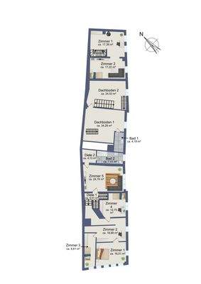 Grundriss Obergeschoss