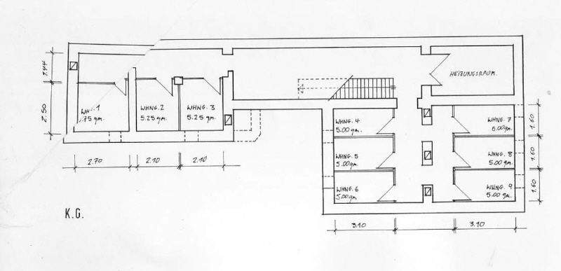 Grundriss Kellergeschoss