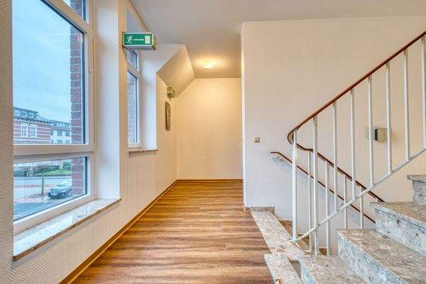 Gepflegtes Treppenhaus