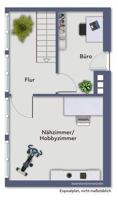 Dachgeschoss Wohnfläche