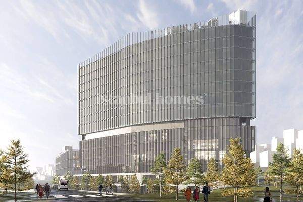 Commercial Units in Shopping Center Project in Istanbul Kadikoy