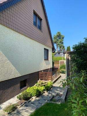 Giebelseite Kellereingang