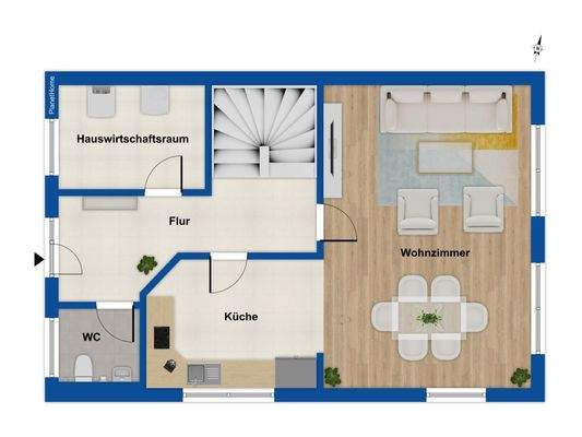 Grundriss Erdgeschoss