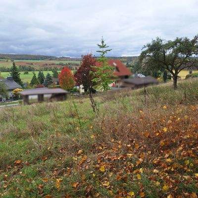 Blick vom Gründstück