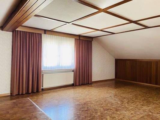 Wohnraum im Dachgeschoss