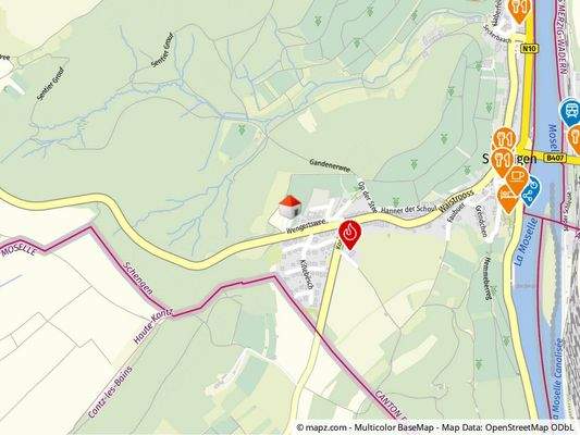 Geolyzer Kartenausschnitt