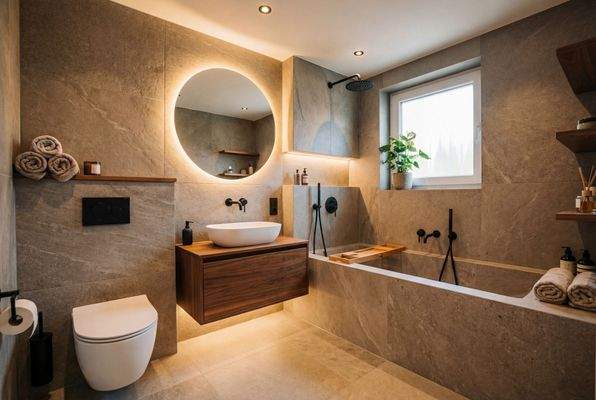 Badezimmer Visualisierung