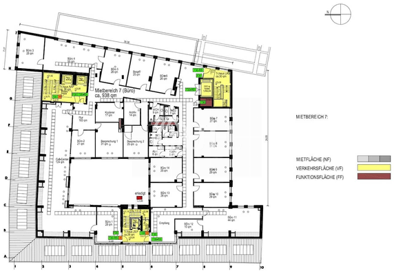 6.OG - 964 m²