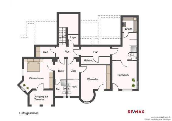 Grundriss Untergeschoss