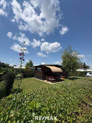 Mobilheim von außen