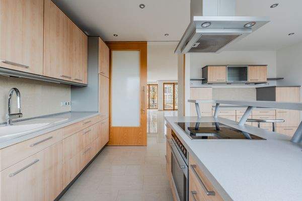 Küche voll ausgestattet