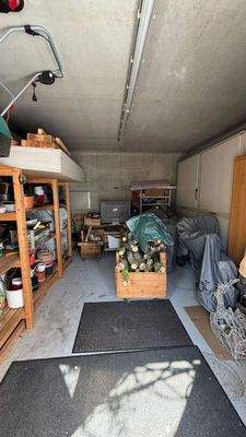 Unterkellerte Terrasse