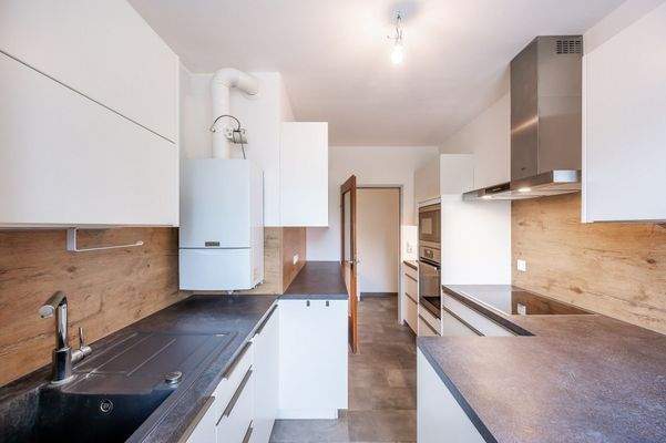 Küche mit Gastherme