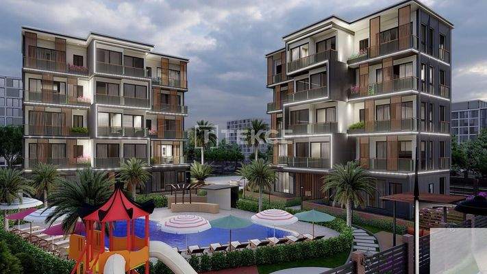 Designed Brand-New Apartments with in Mezitli Mersin