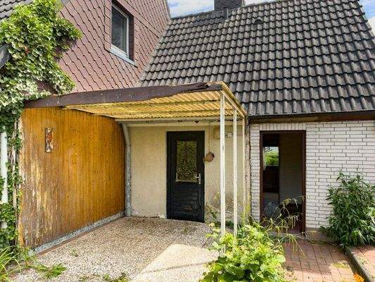 Terrasse in Westausrichtung 