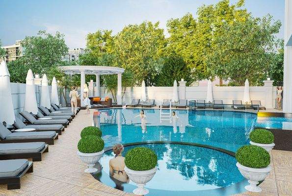 Apartments in a Complex with Pool in a Natural Setting in Alanya