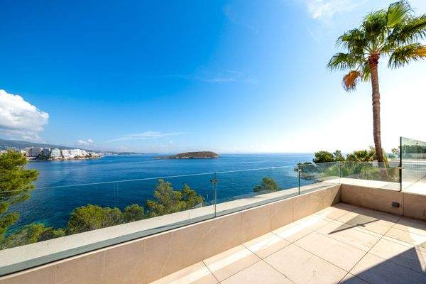 Terrasse mit Meerblick