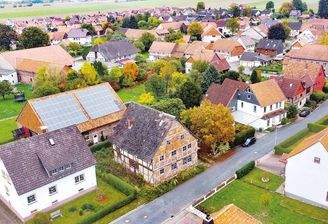 Luftaufnahme von links