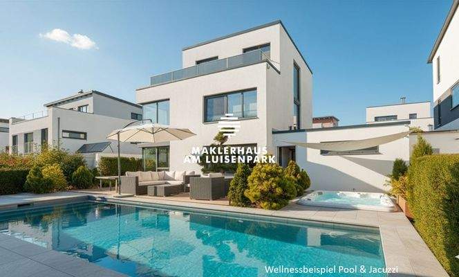 Gartenbeispiel wellness mit tuch