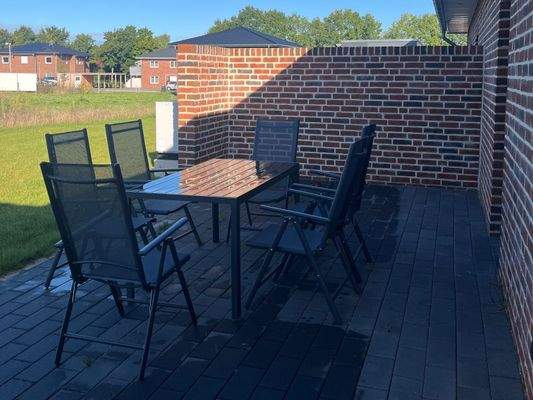 Terrasse mit Südausrichtung
