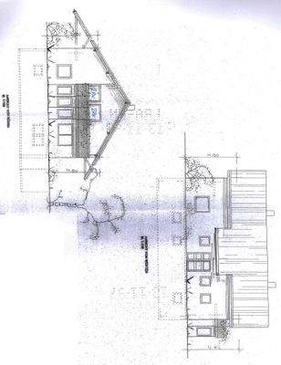 Wohnhaus Ansicht Süd + West