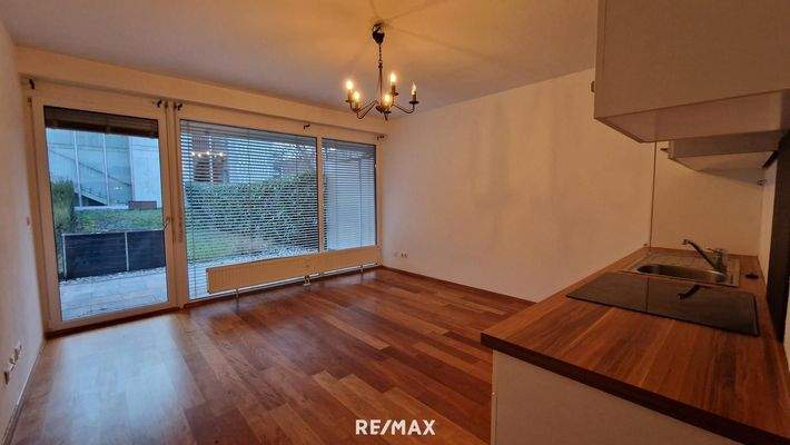 Wohnbereich Blick Terrasse