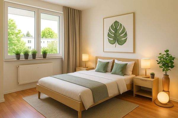 Schlafzimmer  (Einrichtungsbeispiel-visualisiert)