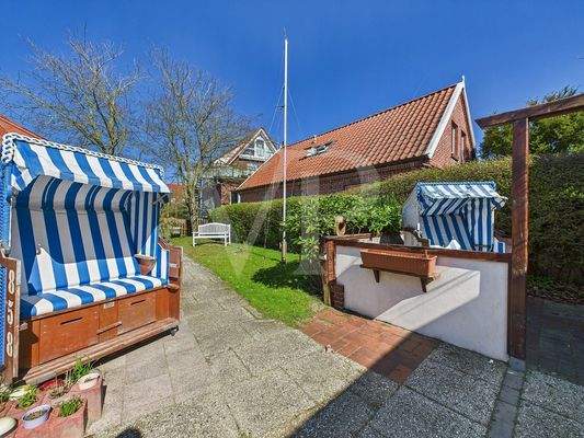 Terrasse Ferienwohnung EG