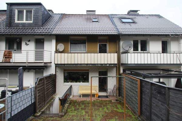 Blick auf das Haus, hinten