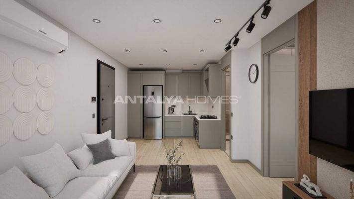 Apartments with Indoor Parking in Antalya Muratpasa