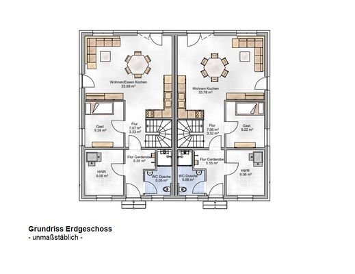 Grundriss Erdgeschoss