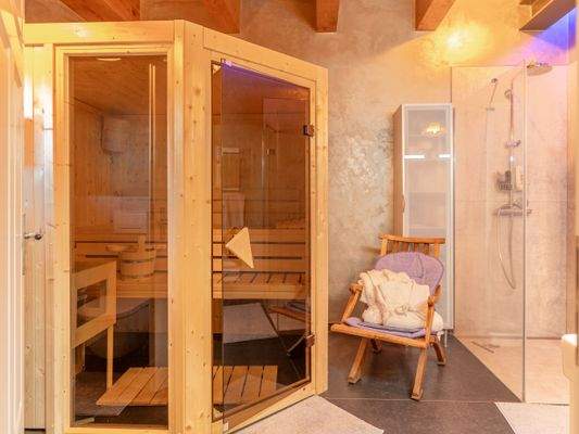 Gemütlicher Saunabereich