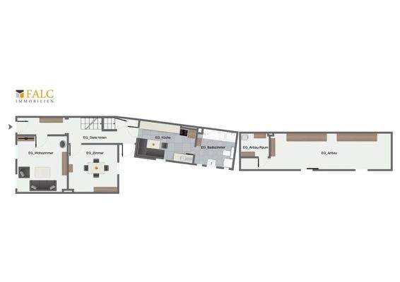 Erdgeschoss Grundriss