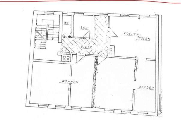 Skizze Grundriss