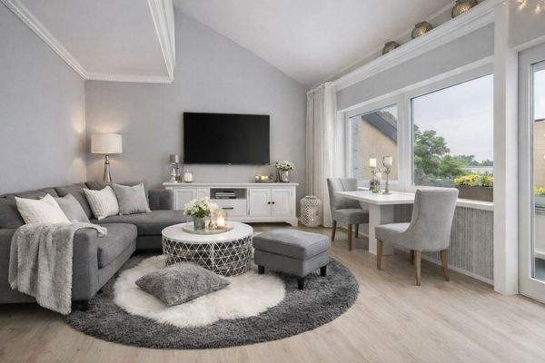 Wohnzimmer visualisiert