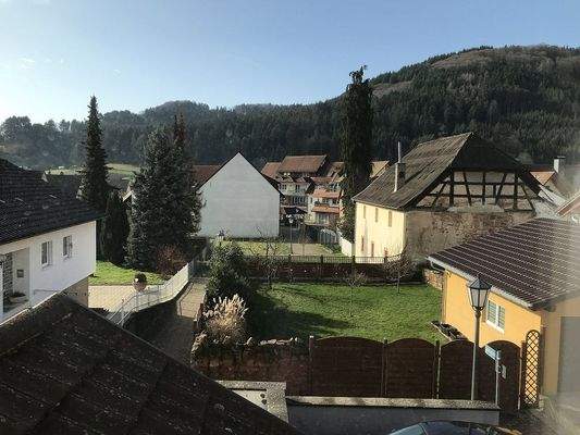 Aussicht vom Wohnzimmer