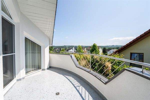 Balkon mit vom Kinderzimmer aus