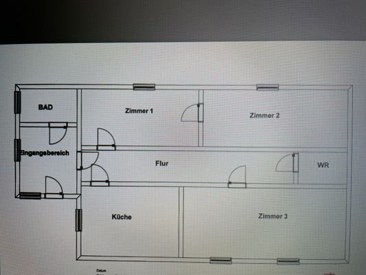 Grundriss Einliegerwohnung