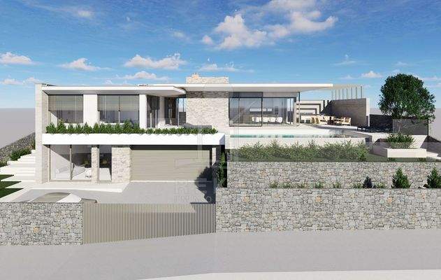 Luxusvilla mit Meerblick in Omišalj