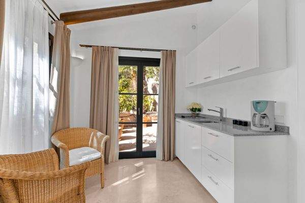 Küche im Gästeappartment