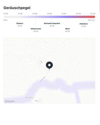 Geräuschpegelkarte