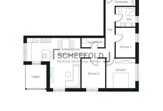 Grundriss Wohnung 3.1