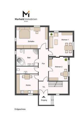 Mietobjekt Erdgeschosswohnung 