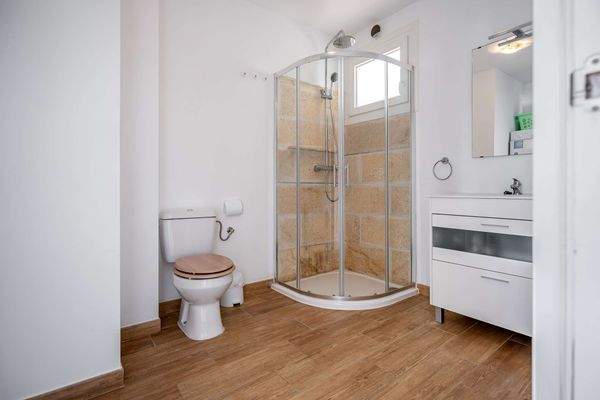 Badezimmer im Erdgeschoss 