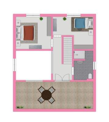 Grundriss Obergeschoss