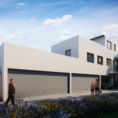 Stellplätze Innenhof