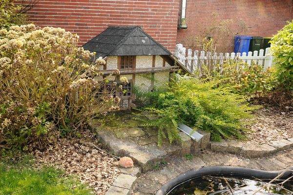 Liebevoll angelegter Garten